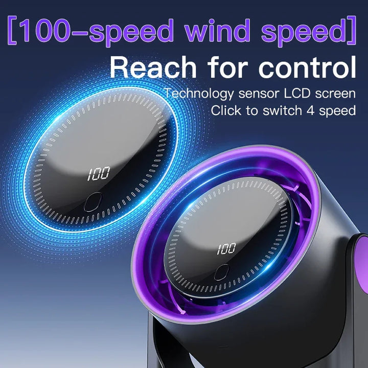 BowLift | Airiqo USB Fan | Portable, whisper-quiet and energy-efficient with 100 levels