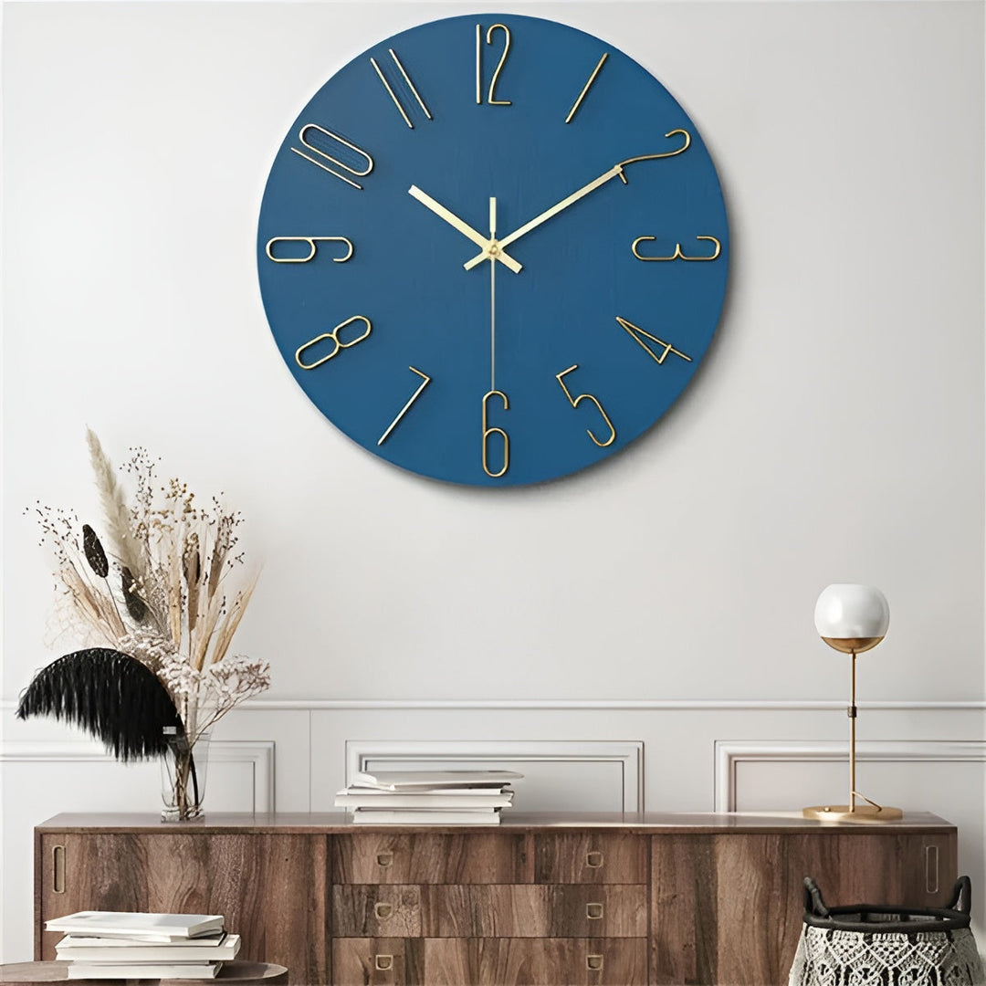 3D Wall Clock – Modern and Elegant | Decorative Wall Clock for Living Room and Office | Bowlift