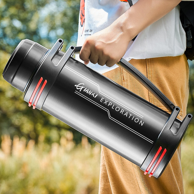 Giant Drink Stainless Steel Thermos Bottle | Bowlift