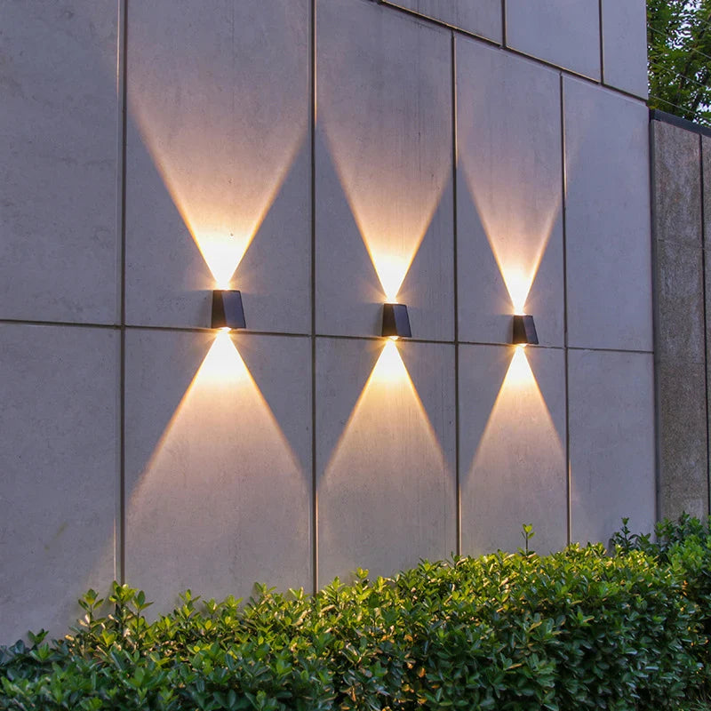 Solar LED Wall Light Bowlift