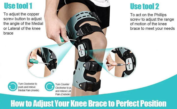 BowLift | ArthroGuard™ | Osteoarthritis Unloader Knee Brace | Medial & Lateral Support | Bone-on-Bone Arthritis Relief for Pain Management