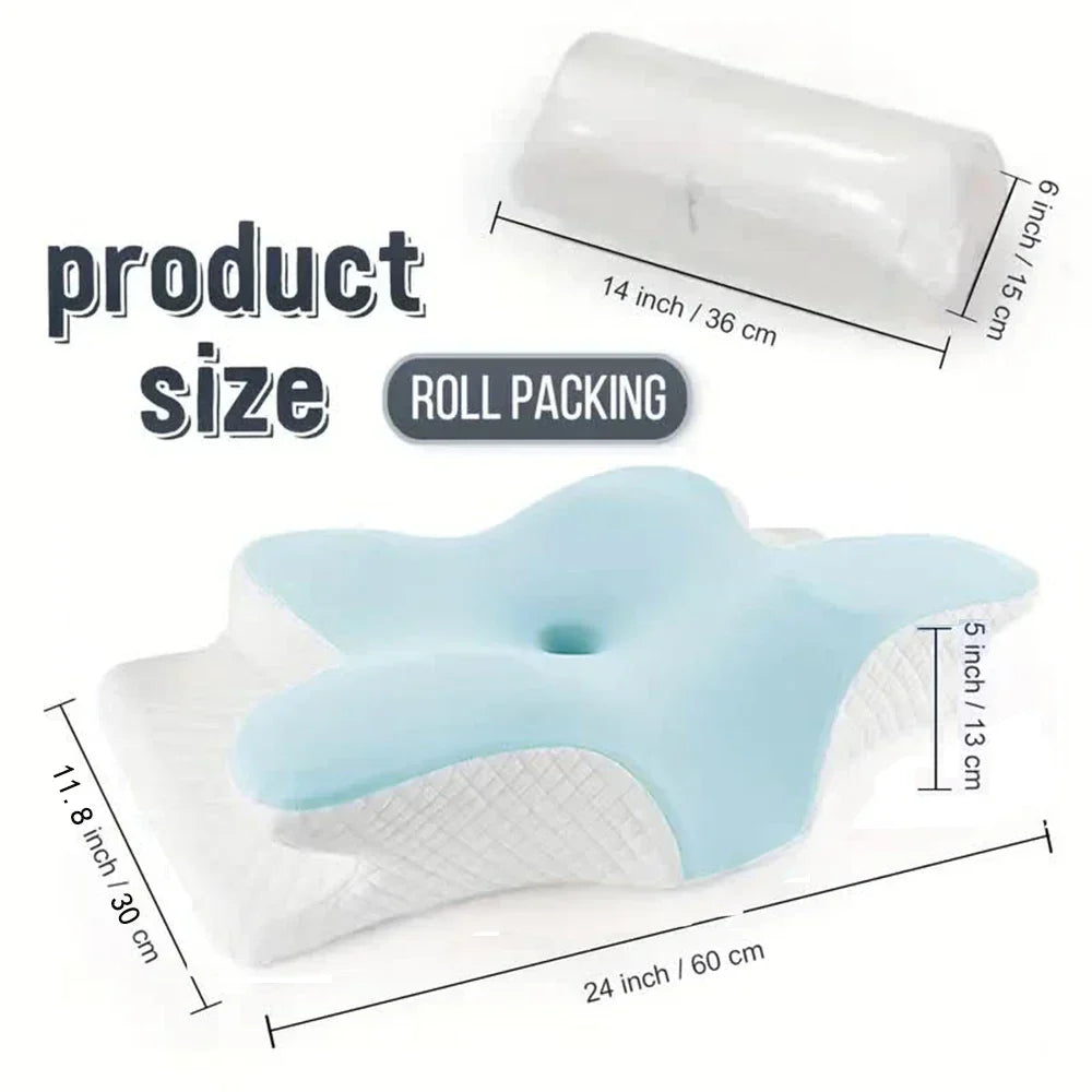 BowLift | Butterfly Shaped Memory Foam Ergonomic Pillow