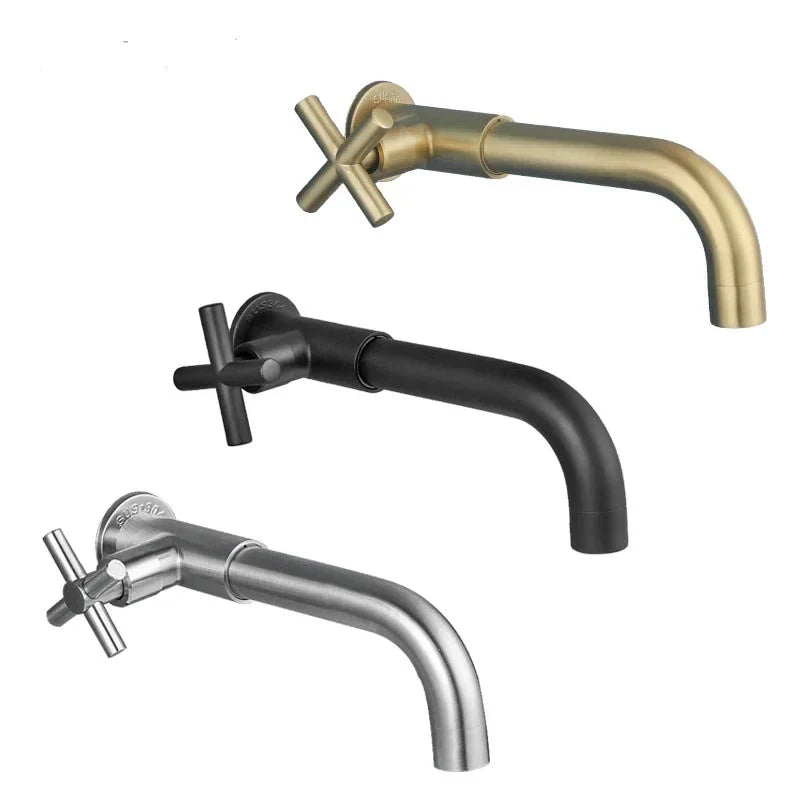 BowLift | Luxury Wall Faucet with Waterfall Design for Bathroom Renovation