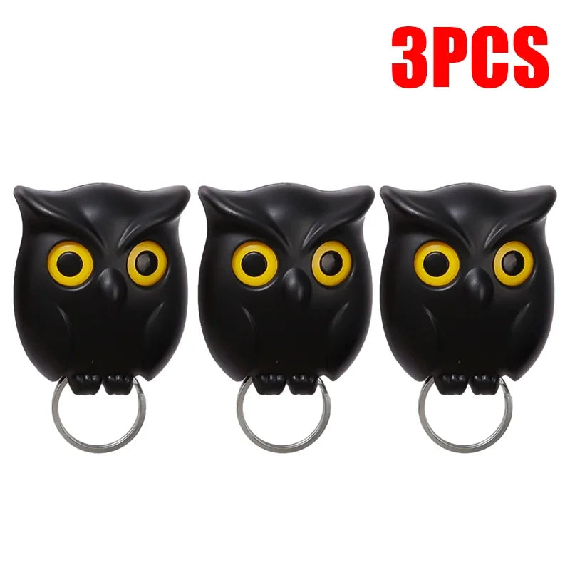 BowLift | Self Adhesive Magnetic Owl Key Holder