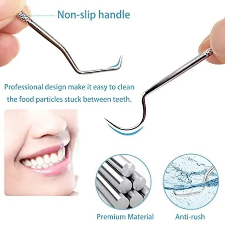 BowLift | Stainless Steel Reusable Toothpick Set