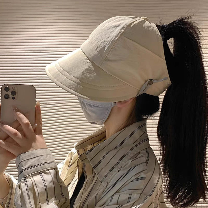 BowLift | Sun Safe Chic Summer Mask Holder Hat