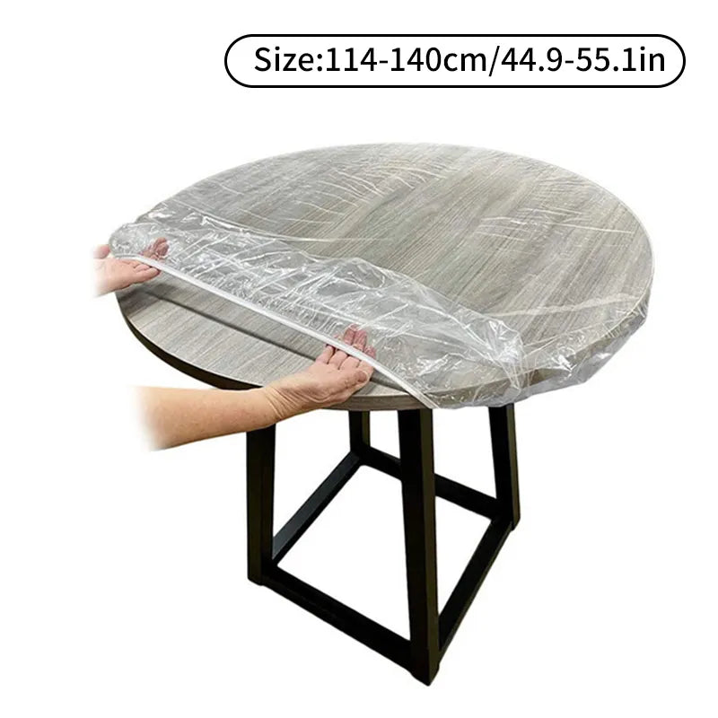 BowLift | Transparent PVC Waterproof Long Life Protective Table Cover