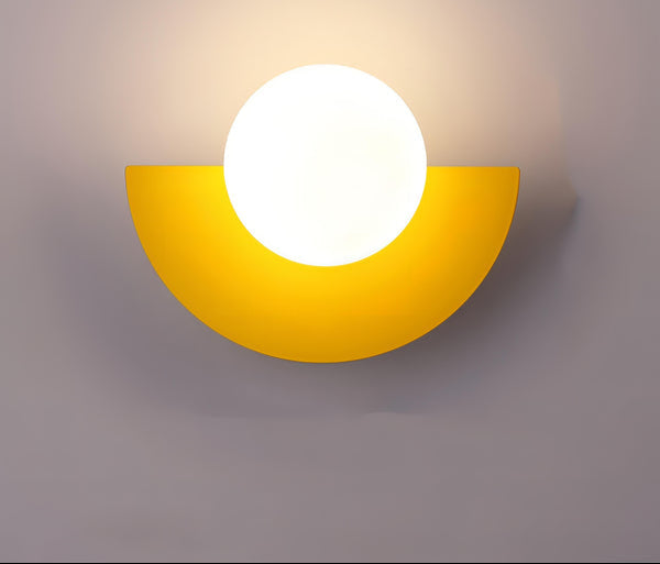BowLift | Semi-Circular Wall Lamp in Scandinavian Style Minimalism and Warm Light