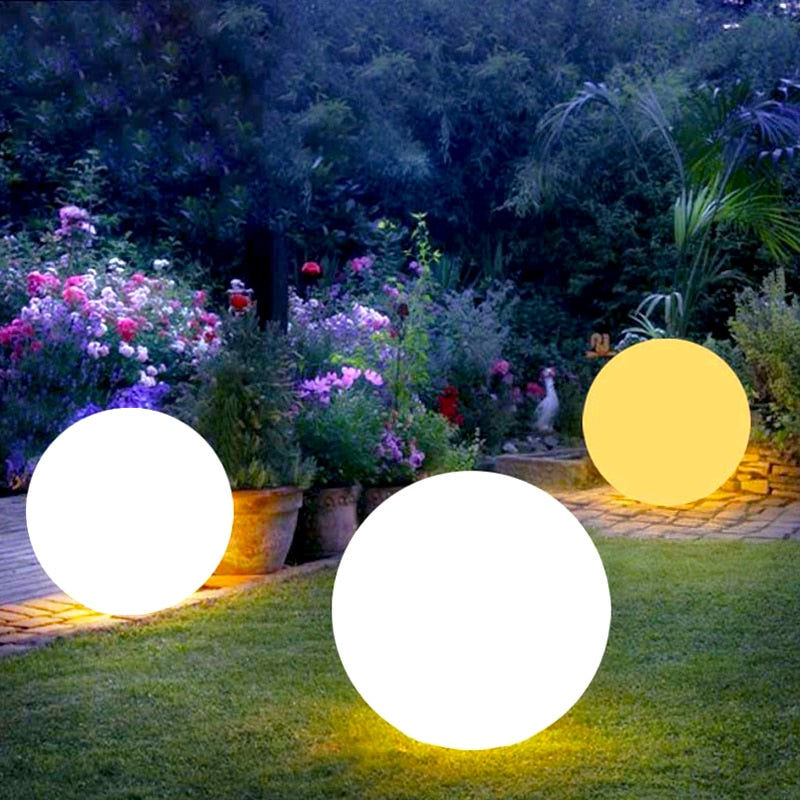 BowLift | Shiny Moon Solar LED Waterproof Garden Ball Light