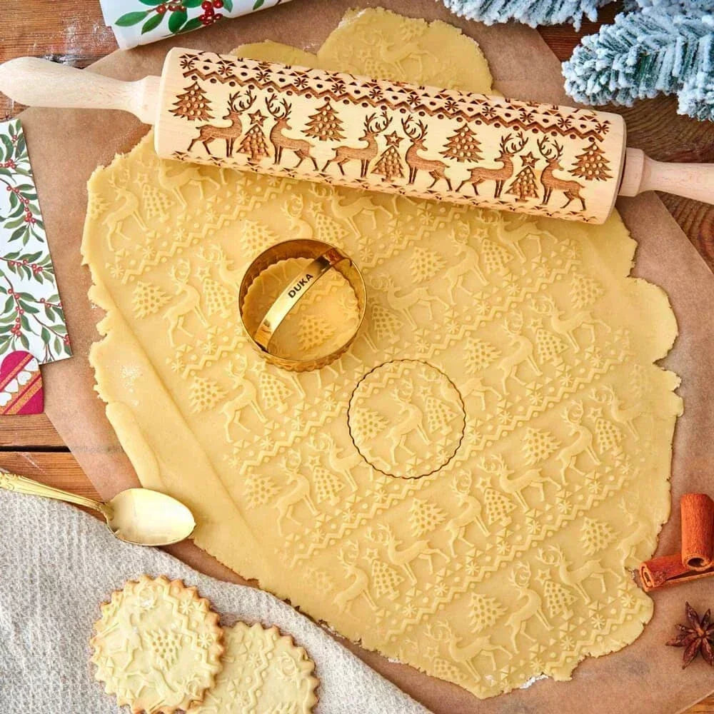 BowLift | Wooden Embossed Rolling Pins