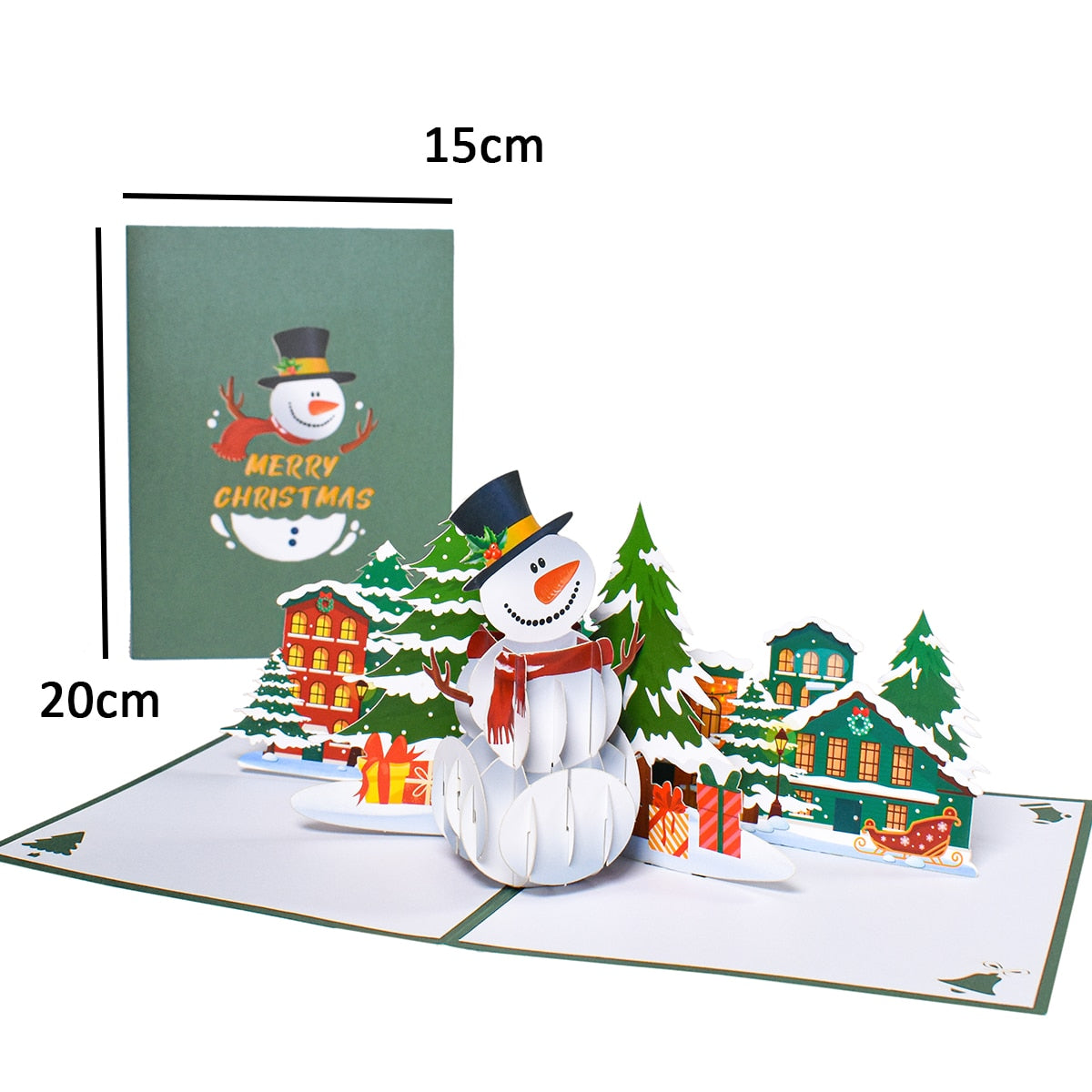 BowLift | 3D Pop-Up Cheerful Christmas Gift Cards