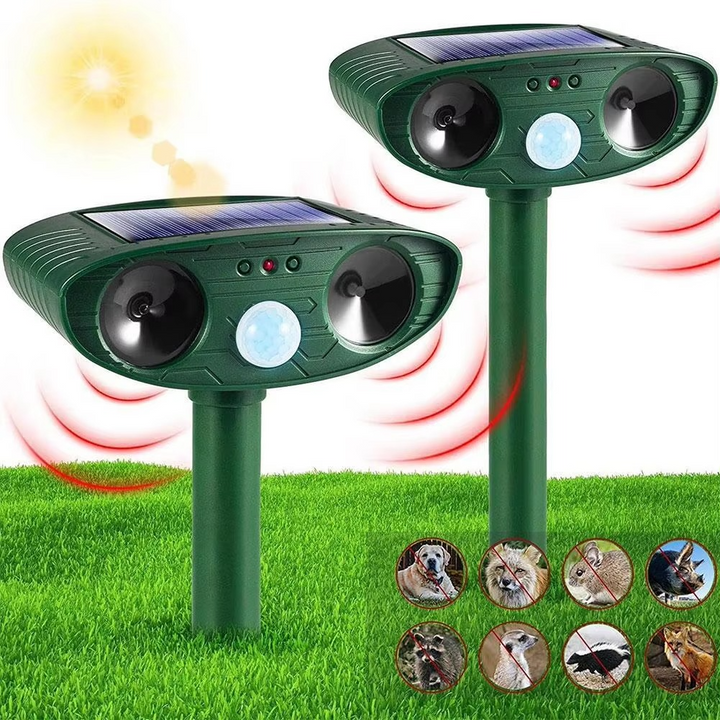 BowLift | Solar-Powered Ultrasonic Animal Repellent for Gardens and Yards