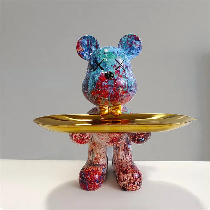 BowLift | BearServe - Bear Sculpture with Tray
