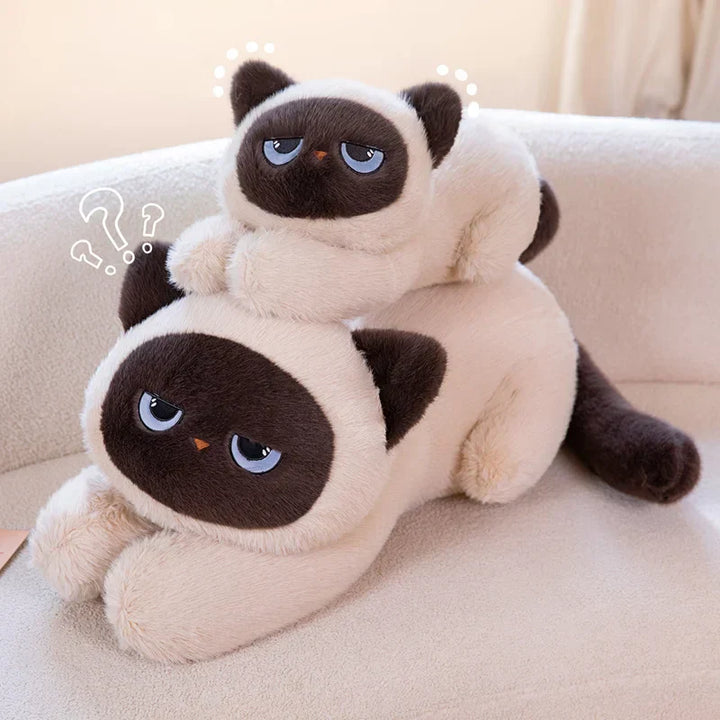 BowLift | Momo the Long Kawaii Siamese Cat Plush