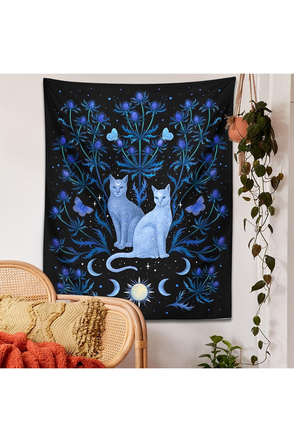 Cat Wall Tapestry | Bowlift