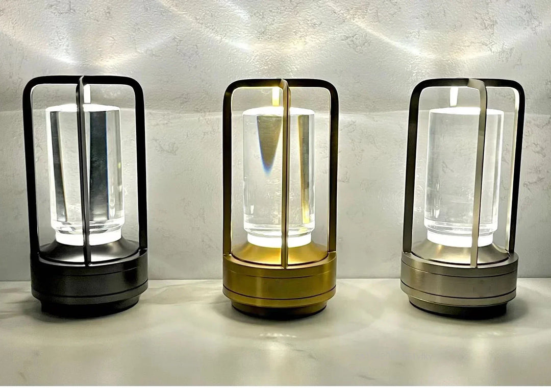 BowLift | Rechargeable Wireless LuxeGlow Table Lamp - Elegant Wireless Lamp for Every Mood