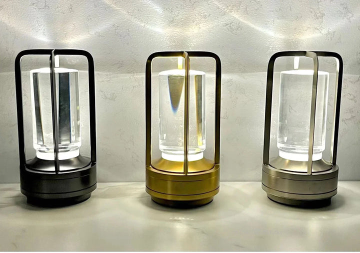 BowLift | Rechargeable Wireless LuxeGlow Table Lamp - Elegant Wireless Lamp for Every Mood