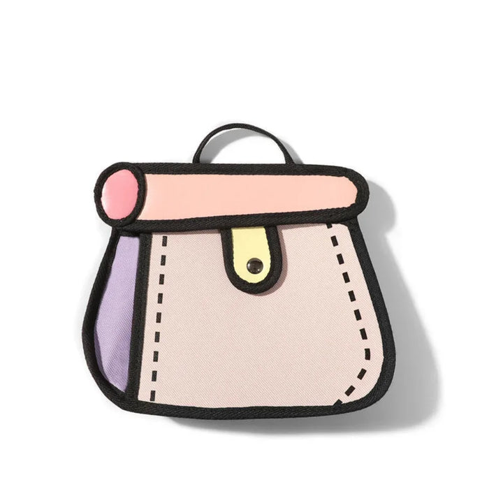 BowLift | 2D Canvas Texture Crossbody Bag