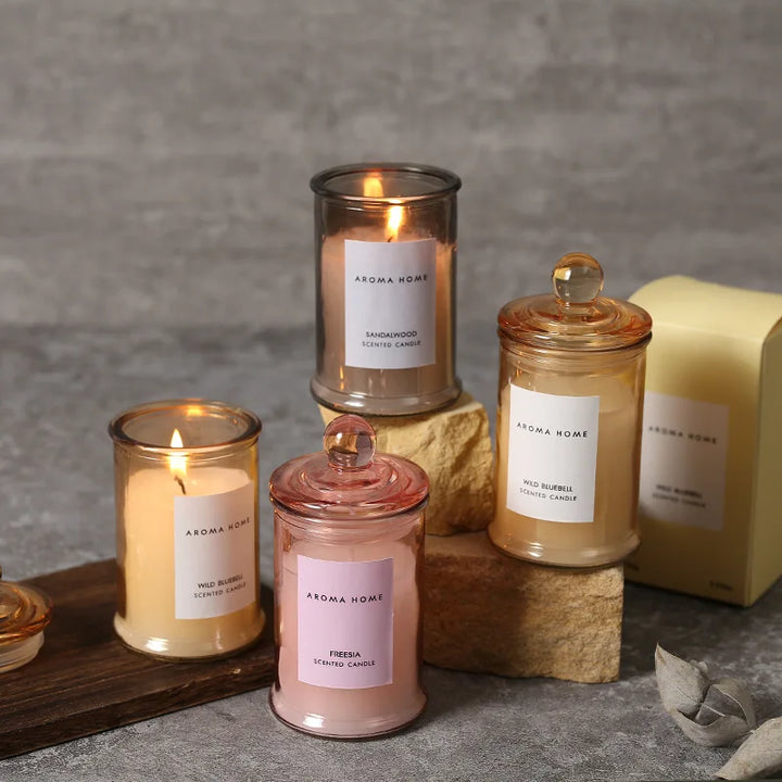 BowLift | Vintage Scented Candle Glass Soy Wax Aromatherapy