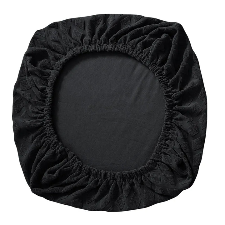 BowLift | Spandex elastic office chair cover Jacquard seat covers pineapple mesh fleece protective cover elastic computer seat protector