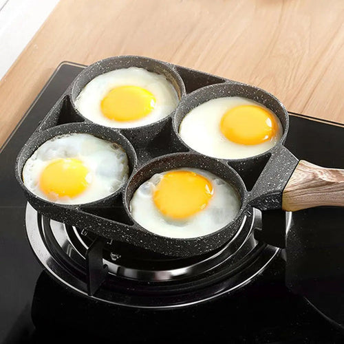 QuickCook - Frying pan with more sections and transparent handle Bowlift