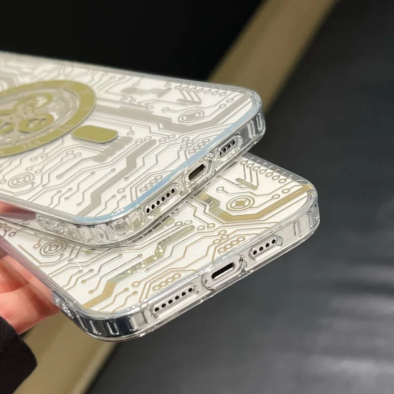 BowLift | Machine Clock Magsafe iPhone Case
