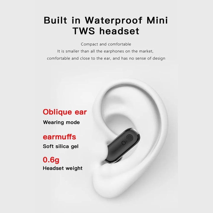 BowLift | Two In One  Smart Watch With Bluetooth Earbuds