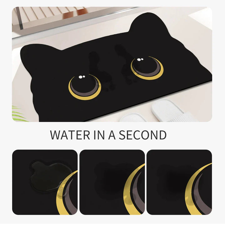 BowLift | Cute Animals Quick-Dry Bathroom Mat
