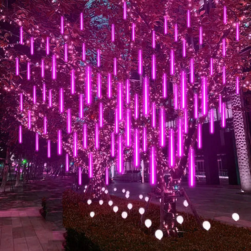 Magical Light Rain String – Enchanting Lighting for Holidays | Bowlift