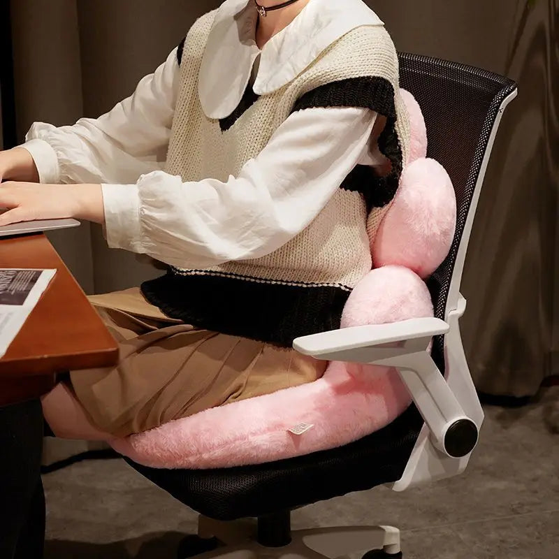 Sunflower Ergonomic Long Sitting Chair Cushion | Bowlift