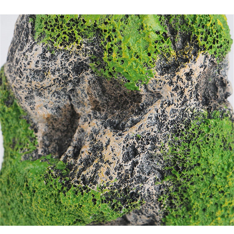 Sea Mountain Flying Rock Aquarium Decor | Bowlift