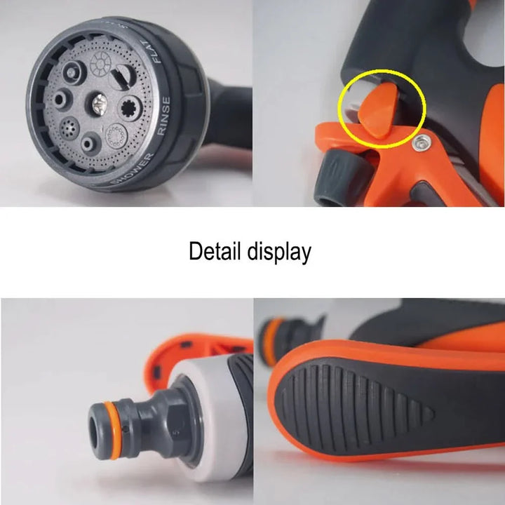 BowLift | FlowSpray Garden Nozzle – 8-fold adjustable & comfortable for every task
