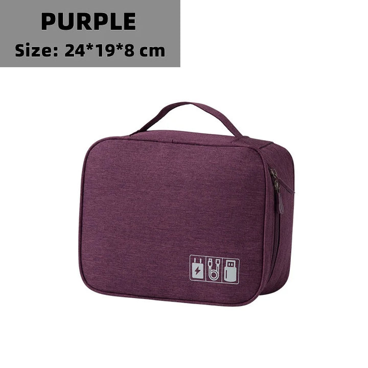 BowLift | Travio Toiletry Bag | Water Repellent & Compact | 6 Colors | 24×18×9 cm