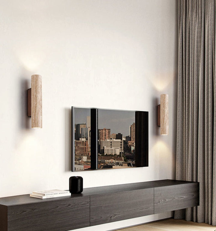 BowLift | Wall Lamp with Handmade Finish in the Spirit of Wabi-Sabi