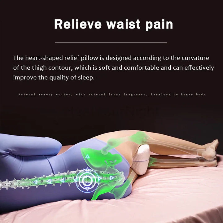 BowLift | Orthopedic Memory Foam Leg Pillow - ComfortFoam