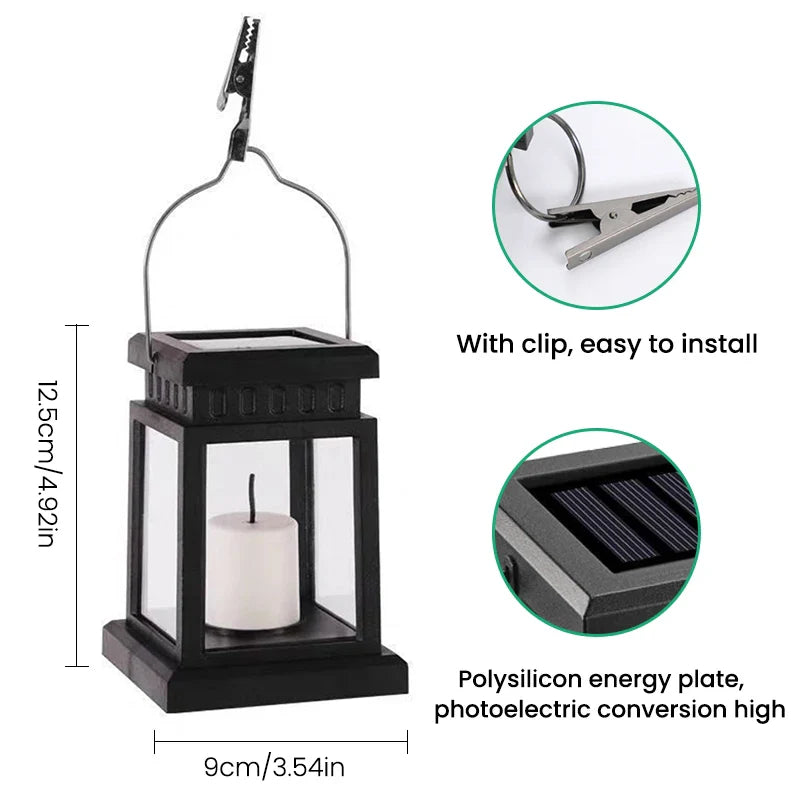 Solar Candle Lantern Bowlift