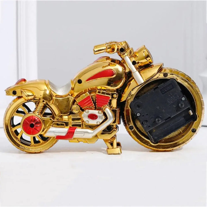Vintage Motorcycle Bedside Alarm Clock | Bowlift