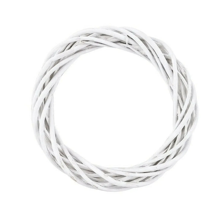 BowLift | WhiteWonder | Luxury Rattan Wreath for Christmas