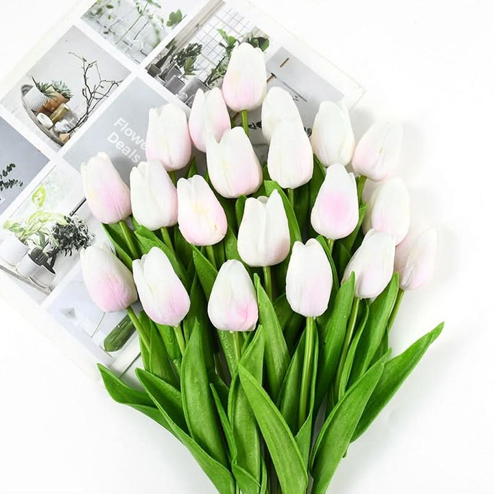 BowLift | Artificial Tulip Bouquet with Realistic Lifelike Flowers