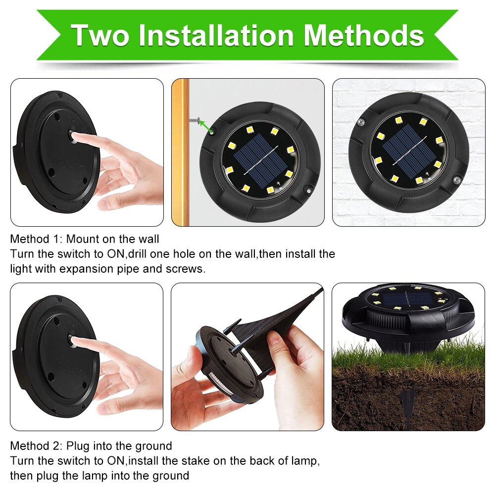 Eco Solar Colorful Garden Light | Bowlift