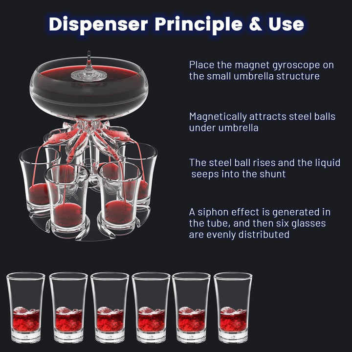 BowLift | 6 Shot Dispenser