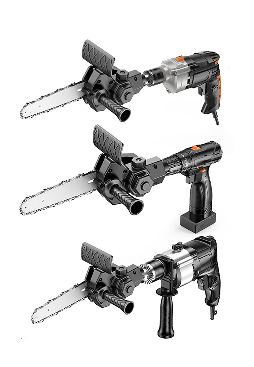 BowLift | ChainTek - Universal Chainsaw Drill Connector