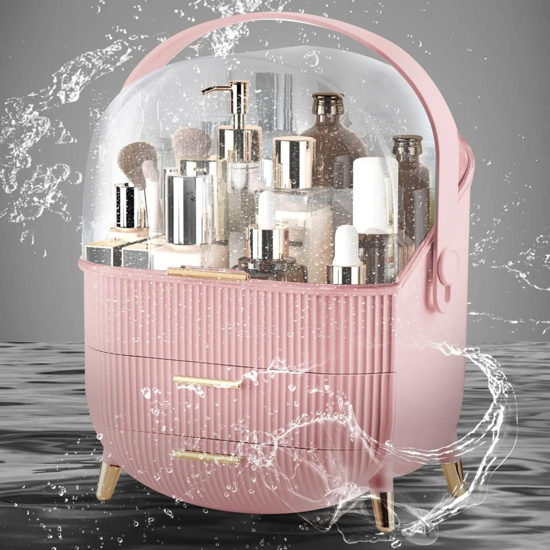 BowLift | up organiser - Dustproof & waterproof cosmetics box with elegant design