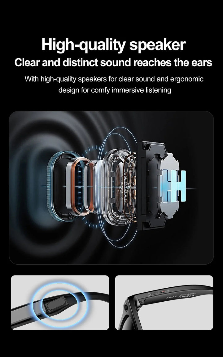 BowLift | Smart Bluetooth Camera Glasses