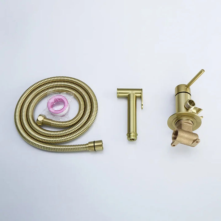 BowLift | Always Clean Wall Mounted Bidet Spray Faucet Set