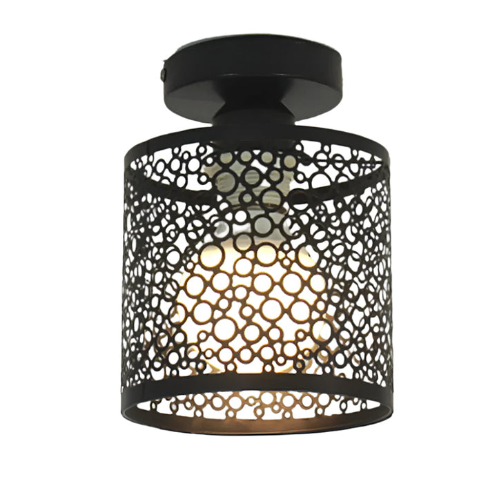 Industrial Loft Lamp with Open Frame in Vintage Style Bowlift