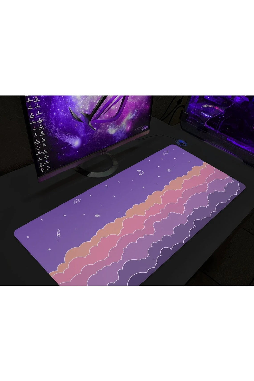 lilac desk pad | Bowlift