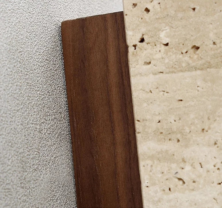 BowLift | Modern Natural LED Wall Lamp made of Travertine