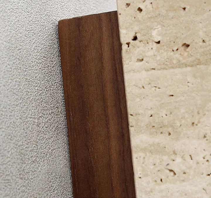 BowLift | Modern Natural LED Wall Lamp made of Travertine