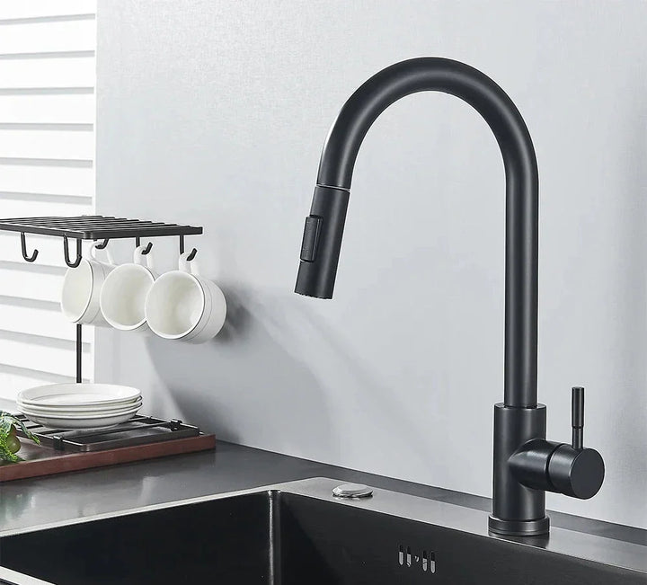 BowLift | Modern Kitchen Faucet Mounted on Countertop